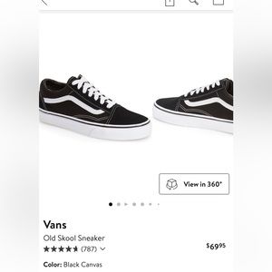 VANS barely worn!